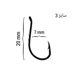 قلاب ماهیگیری موستاد طرح کلاسیک