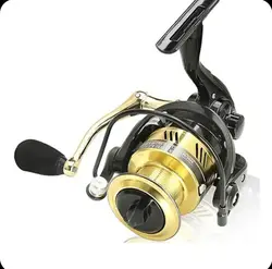 چرخ ماهیگیری آلبااستار مدل Kral7000 با دسته ، پایه و اسپول فلزی