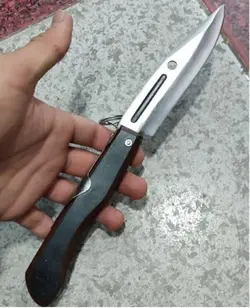 چاقو طرح سرنیزه ساخت بوکان آلیاژ فولاد