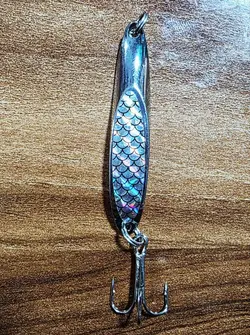 قاشقک ماهیگیری شبرنگ ۲۶ گرمی ۷ سانتی متر