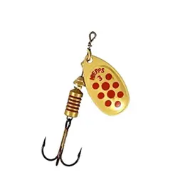 لانسه ماهیگیری مپس طلایی خال قرمز سایز 3