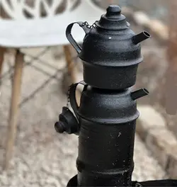 کتری سفری ( قبر جوش - گدا جوش ) مدل آتشی