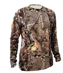 تیشرت طرح استتار شاخ و برگی