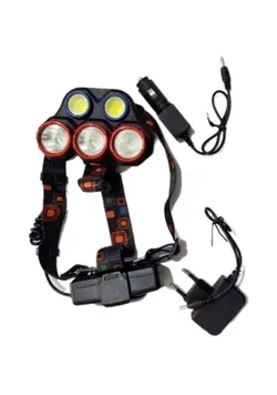 چراغ پیشانی 5 لامپ (هدلایت) ZY_207