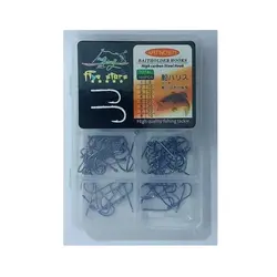 قلاب ماهیگیری فولادی پایه بلند فایو استار پک ۱۰۰ عددی