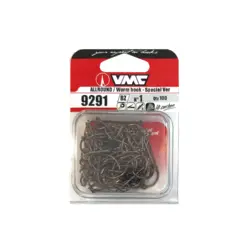 قلاب ماهیگیری وی ام سی برنزی - سایز 1/0 بسته 5 عددی
