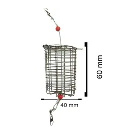 طعمه پاش درب دار مدل قفسی کد 477 (بزرگ)