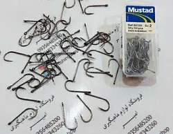 قلاب ماهیگیری پایه بلند پشت خاردار موستاد 50 عددی