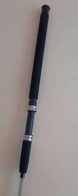 چوب  ماهیگیری تو پر دو تیکه کروکدیل سایز 120 کد 1176