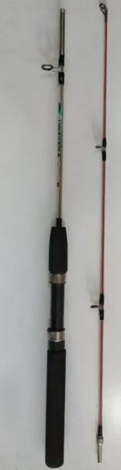 چوب  ماهیگیری تو پر دو تیکه کروکدیل سایز 120 کد 1176