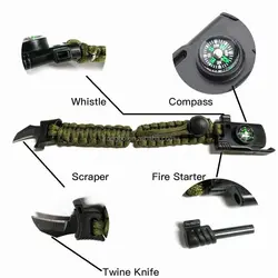 دستبند پاراکورد چخماق دار