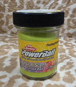 خمیر برکلی طعمه ماهیگیری مدل power bait طعم سیر