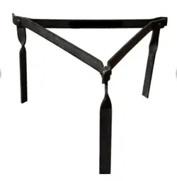 سه پایه تاشو آهنی مسافرتی مدل صحرائی مخصوص کتری و قابلمه