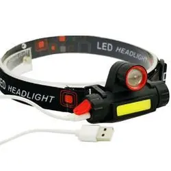 چراغ پیشانی هدلایت شارژی مگنتی کد 756