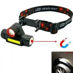 چراغ پیشانی هدلایت شارژی مگنتی کد 756