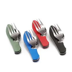 ست قاشق ، چنگال و چاقوی سفری