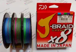 نخ ماهیگیری ابریشم(براید) دایوا_ایکس 8 سایز 35mm