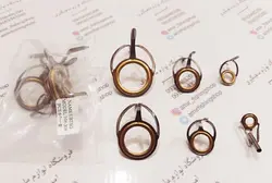 ست حلقه یدک چوب ماهیگیری ( گاید ) - پک 6 عددی