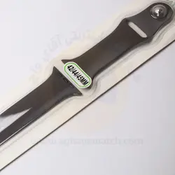 بند ساعت سیلیکونی طرح ساده مناسب برای اپل واچ 42/44/45/49 میلی متری