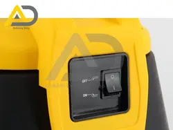 جاروبرقی تک موتور آب و خاک سطلی گرین مدل Soran Vacuum Cleaner Wet & Dry D201