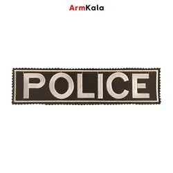 آرم پشت لباس پلیس