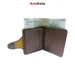 کیف پول چرمی با آرم پلیس امنیت عمومی