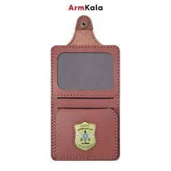 کیف پول چرمی با آرم پلیس امنیت اقتصادی