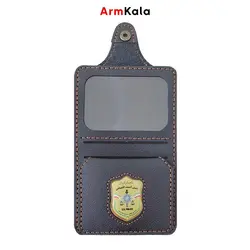 کیف پول چرمی با آرم پلیس امنیت اقتصادی