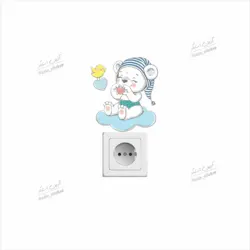 استیکر کلید پریز کُد200