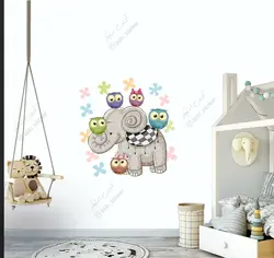 فیل و جغد ها