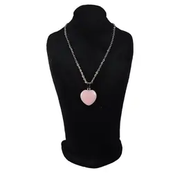 گردنبند زنانه بلوط نارنجی طرح قلب