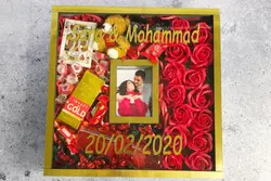 پک باکس هدیه لاولی باکس (ست قرمز)