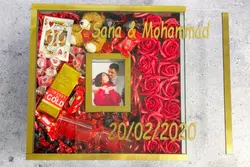 پک باکس هدیه لاولی باکس (ست قرمز)