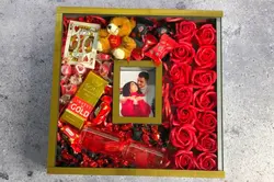 پک باکس هدیه لاولی باکس (ست قرمز)