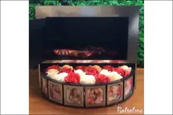 سوپر باکس هدیه با درب چاپی