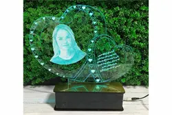 آباژور چهره دوقلبی