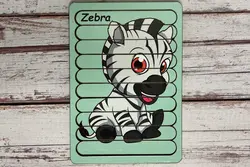 پازل گورخر (ده تیکه)