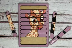 پازل زرافه (ده تیکه)