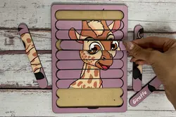 پازل زرافه (ده تیکه)