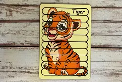 پازل ببر (ده تیکه)