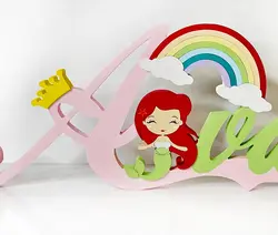 استند اسم آوا (طرح پری دریایی)