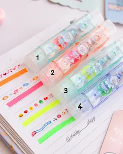 چسب واشی و هایلایتر نواری ملودی