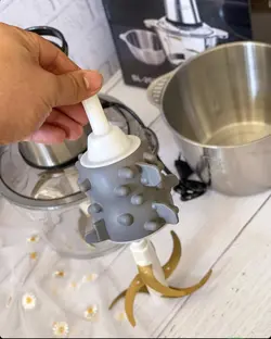 خردکن 2 کاسه سیلورکرست اصلی ٢ عدد تيغه طلایی سیر پاک کن دار