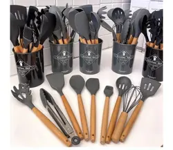 سرويس كفگير ملاقه سيليكون اصل خارجي