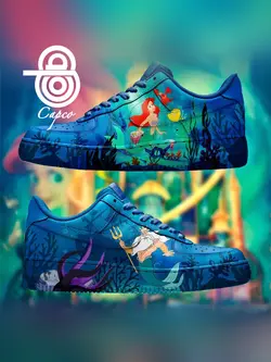 کفش AF1 طرح پری دریایی