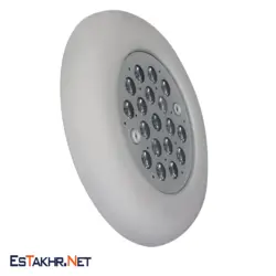 چراغ استخر روکار فلت 18 وات RGB