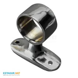 دستگیره هندریل استخر برنجی مدل دوپیچ میانی