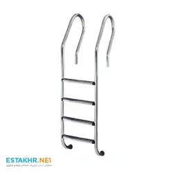 نردبان استخر 4 پله کلاب پله استیل 304
