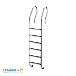 نردبان استخر 6 پله کلاب پله استیل 304