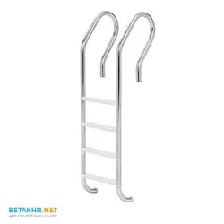 نردبان استخر 4 پله کلاب پله پلاستیکی